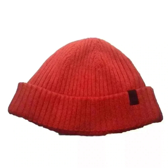 Lululemon Womens orange wool blend beanie cap knitted - Picture 1 of 3